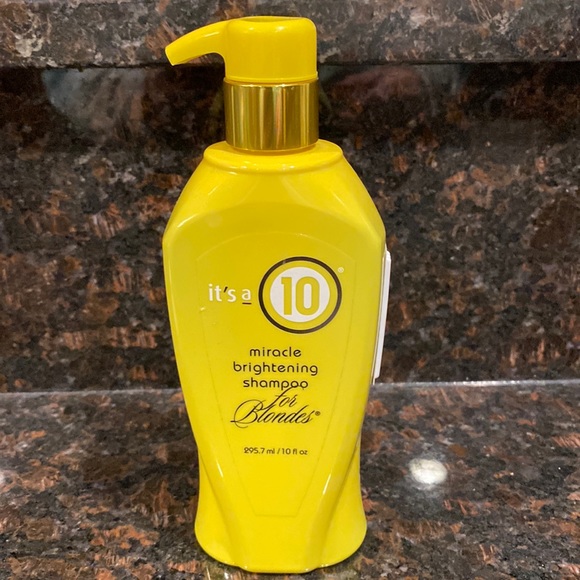 (1) New It’s a 10 Miracle Brightening Shampoo for Blondes - Picture 1 of 3
